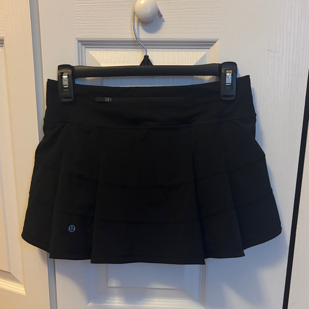 lululemon athletica Classic Black Mini Skirt